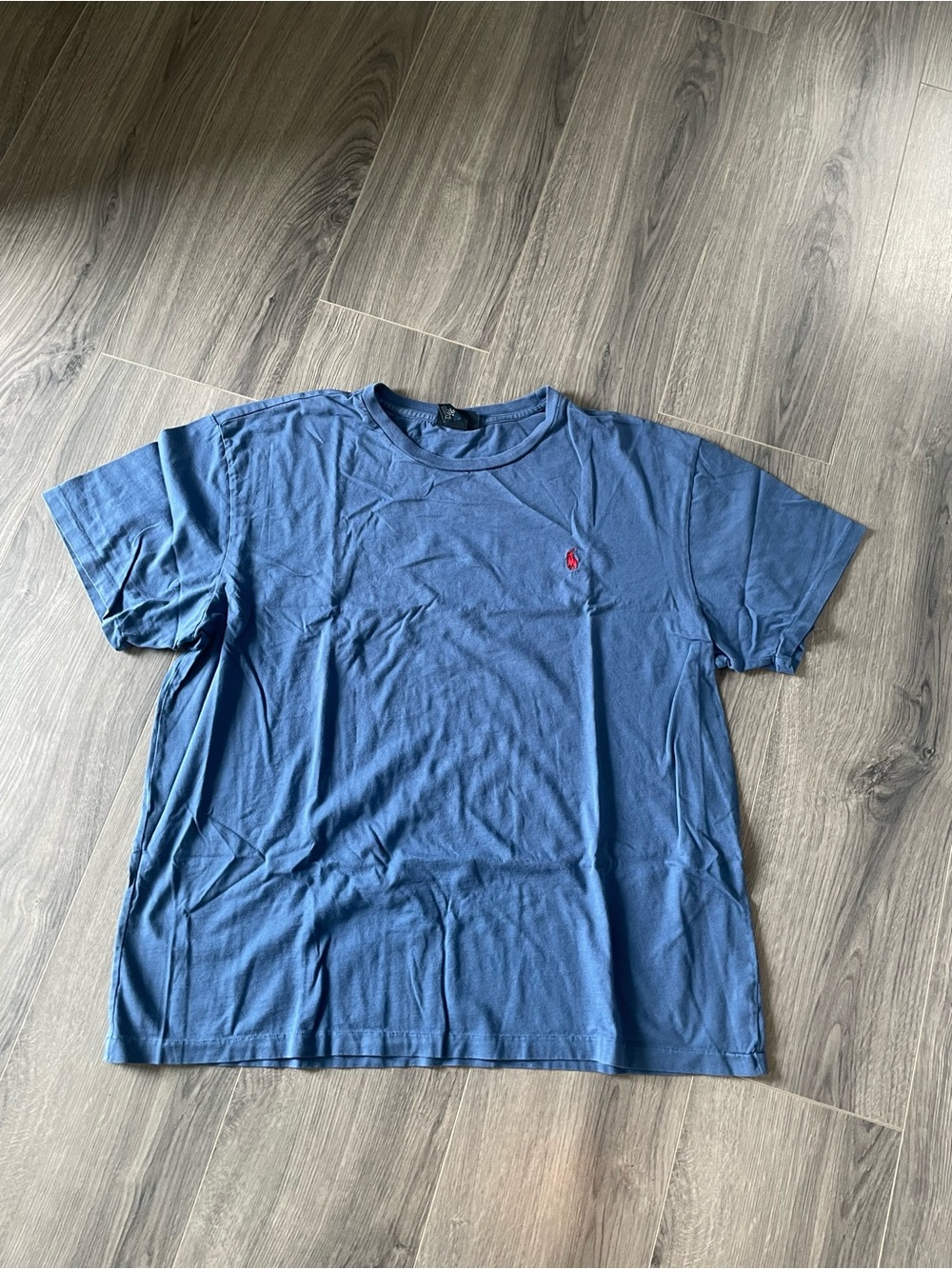 Polo Ralph Lauren blue cotton t-shirt men’s size Extra Large XL 90s Vintage